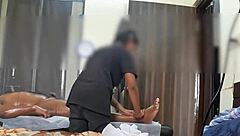 I pulled stuck stepsister out and accidentally rough fucked her tight pussy