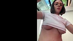 Why Is Cute Latina Teacher Using Dildo After Class