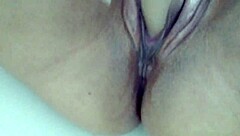 Wow! Voracious Maid Fingers Herself In The Tub