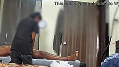 Happy ending massage captured by a hidden camera