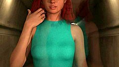 Let's Play Theatre Of Sinners: Redhead Femdom Blowjob And Anal!