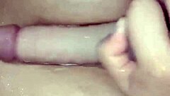 Taking a shower when neighbor surprises with cock in mouth