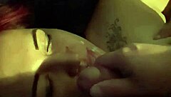 Cum on face after intense blowjob 💦