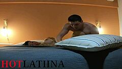 Pay lodging with sex on New Year, bound girlfriend gets creampie 😏