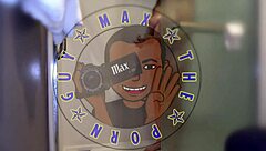 roxxxie says, 'look at my big tits and ass while i blow this monster cock'