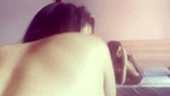 Fat Pussy Lips Spread for Quick Blowjob and Creampie