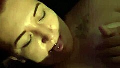 Cum on face after intense blowjob 💦