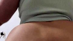 This Latina chick loves to move her big ass for fun