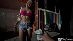 I paid five thousand to fuck the city's hottest babe in doggystyle.