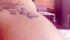 Fat Pussy Lips Spread for Quick Blowjob and Creampie