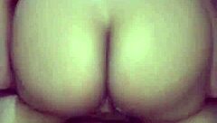 I shoved my dick in her ass.