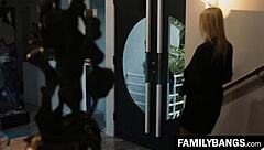 lone housewife fucks young masseuse hard