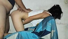 latina milf bent over in doggystyle creampie delight