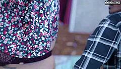 Step sister seduces step brother for intimate fun
