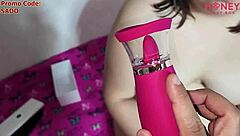 I lick and suck my holes with Scioness toy