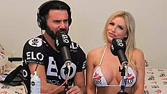 i discuss huney baked melons on elo podcast mid-interview