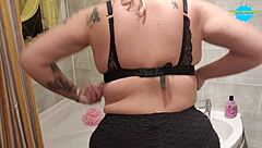 Steamy Bubbly Fun In The Bathtub