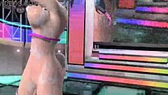 Hatsune Miku Teases in Nude Bunny Costume