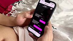 girl burns guy for jerking and rides his monster cock getting cum on face