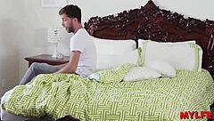 Secretive Milf Crushed By Stepson In Bathroom! Intense Riding Action