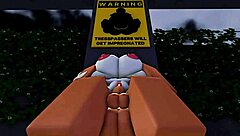 Fucking Curvy PAWG With Monster Cock At Party Creampies