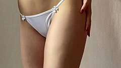 Innocent girl strips, but is she?