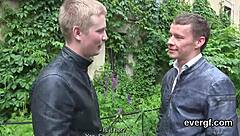 Skint Stud Lets Buddy Fuck His Lover For Cash