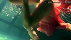 Lilia Mihalkova And Natalia Kupalka Underwater Lesbian Sex