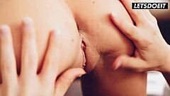 Spanish beauties explored sensual lesbian pleasure