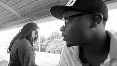 college students skip class for secret encounters behind school in costumes