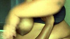 Pregnant Ebony BBW Rides Big Cock