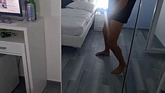 Hot Italian Guy Jerks Off with Crazy Cock! Dirty Talk and Massive Cumshot in Dorm!