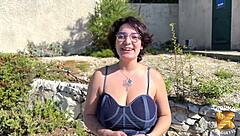 Mizaki's big tits demolished by huge dick.