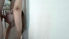 can this horny blonde tease your cock until you cum in her mouth?