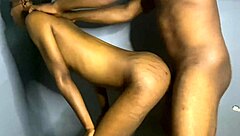 She's the best curvy ebony roommate in the dorm