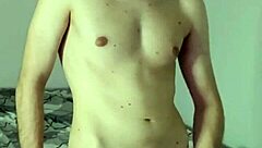 Smartphone masturbation and cum on webcam 😏