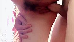 Doggy fucks wet vietnamese pussy