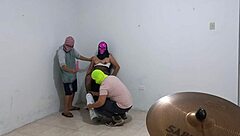 My wife the slut confessed her desire for sex with my coworker and wanted me to watch their real homemade threesome!