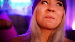 Beautiful Colombian Blonde with Angelic Face Loves to Suck Cock