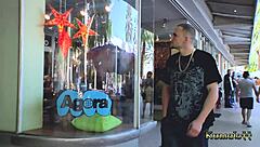 morgan dayne gets a hard fuck from behind her small tits bouncing with tattoos all over brunette body