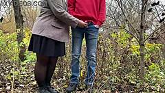 A fat mother-in-low took control of the situation with her dominance