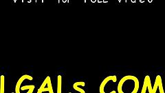 Whore spreads legs as fist enters her wet tight pussy