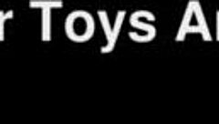 jazmine white tests huge balldog dildo with anal fisting