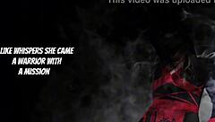 lady ninja channy crossfire on mission to fuck prince yahshua with big black cock