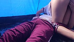Hot Students Fuck Hiddenly In Tent