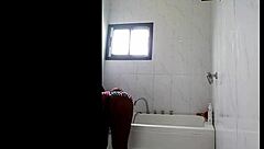 Zulu woman uses dildo on herself