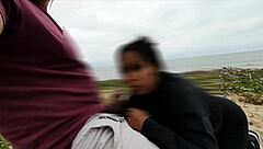 want to see anal on the beach with voyeurs?