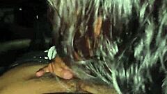 Inexperienced Kitty Sucks Throbbing Cock in Mouth, Cumming Without Experience