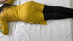 Indian stepmom squirts from licking!