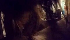 Keri and Jay engage in amateur blowjob fun, with deepthroat on monster cock